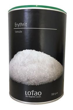 Tafels&uuml;&szlig;e auf der Grundlage von Erythritol
